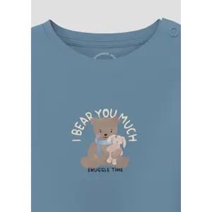 Lange mouw T-shirt met veranderende print en borduurwerk voor baby's s.Oliver image-3