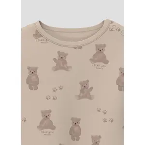 Długi rękaw T-shirt z nadrukiem all-over dla niemowląt s.Oliver image-3