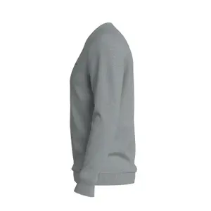 V-Neck Knit Pullover with Embroidered Logo Grey s.Oliver image-2