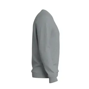 V-Neck Knit Pullover with Embroidered Logo Grey s.Oliver image-3