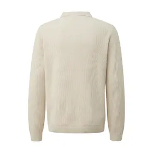 Pull i ribbad trikå med dragkedja s.Oliver image-1