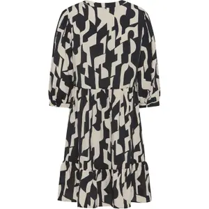 Robe coupe ample uni gris femme s.Oliver image-1