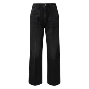 Hochtaillierte Weite Jeans Regular Fit Damen s.Oliver Suri image-0