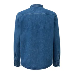 Camisa de mezclilla informal desgastada s.Oliver image-1