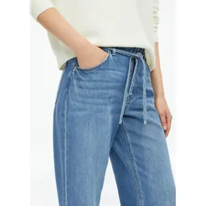 Jeans Φαρδιά Κόψη Ύψος Μήκους Μέσης Ευθεία Γυναίκα s.Oliver Beth image-3