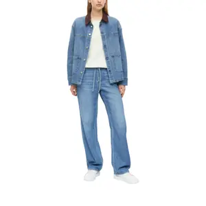 Jeans Φαρδιά Κόψη Ύψος Μήκους Μέσης Ευθεία Γυναίκα s.Oliver Beth image-6