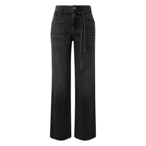 Jeans Φαρδιά Κόψη Ύψος Μήκους Μέσης Ευθεία Γυναίκα s.Oliver Beth
