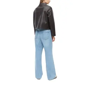 Veste en similicuir nappa col de chemise coupe droite bitter femme s.Oliver image-5