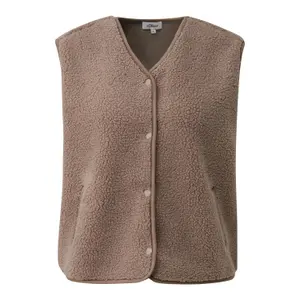 Women’s Casual Cut Fleece Gilet s.Oliver image-0