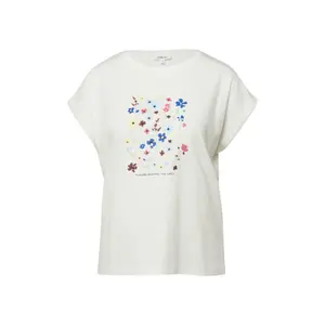 T-shirt με εκτύπωση μπροστά, άνετη γραμμή, γυναικεία s.Oliver image-0