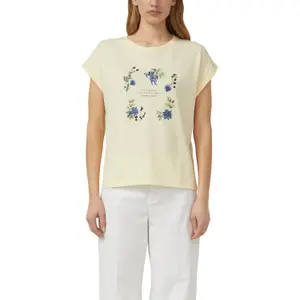T-shirt με εκτύπωση μπροστά, άνετη γραμμή, γυναικεία s.Oliver image-1