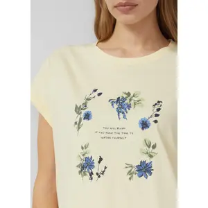 T-shirt με εκτύπωση μπροστά, άνετη γραμμή, γυναικεία s.Oliver image-4