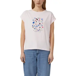 T-shirt με εκτύπωση μπροστά, άνετη γραμμή, γυναικεία s.Oliver image-1