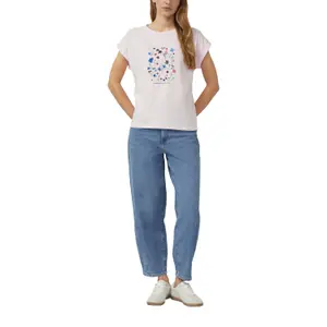 T-shirt με εκτύπωση μπροστά, άνετη γραμμή, γυναικεία s.Oliver image-5