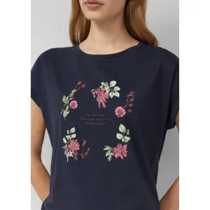 T-shirt με εκτύπωση μπροστά, άνετη γραμμή, γυναικεία s.Oliver image-4
