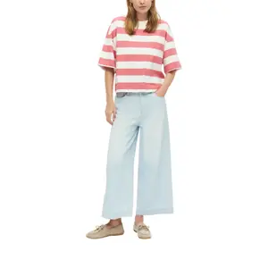 Women's Boxy Fit Block Stripe T-Shirt s.Oliver image-5