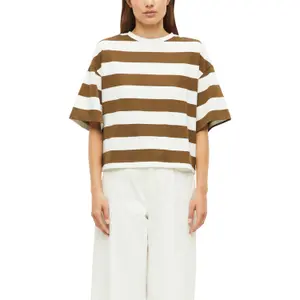 Women's Boxy Fit Block Stripe T-Shirt s.Oliver image-1