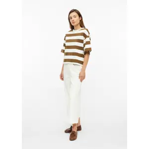 Women's Boxy Fit Block Stripe T-Shirt s.Oliver image-6