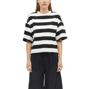 Women's Boxy Fit Block Stripe T-Shirt s.Oliver image-1