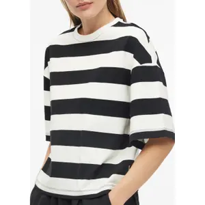 Women's Boxy Fit Block Stripe T-Shirt s.Oliver image-4