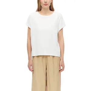 Γυναικείο t-shirt από βαμβάκι σε άνετη γραμμή s.Oliver image-1
