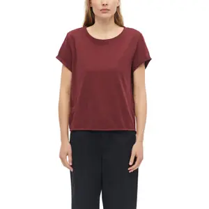 Γυναικείο t-shirt από βαμβάκι σε άνετη γραμμή s.Oliver image-1