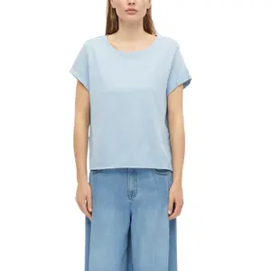 Γυναικείο t-shirt από βαμβάκι σε άνετη γραμμή s.Oliver image-1