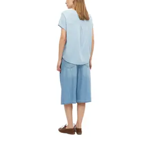 Γυναικείο t-shirt από βαμβάκι σε άνετη γραμμή s.Oliver image-3