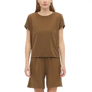 Γυναικείο t-shirt από βαμβάκι σε άνετη γραμμή s.Oliver image-1