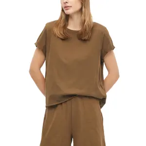 Γυναικείο t-shirt από βαμβάκι σε άνετη γραμμή s.Oliver image-5