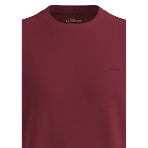 T-shirt από βαμβάκι με εκτύπωση λογότυπο s.Oliver image-5