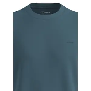 T-shirt από βαμβάκι με εκτύπωση λογότυπο s.Oliver image-5