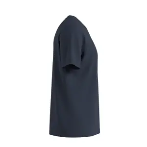 T-shirt από βαμβάκι με V λαιμόκοψη και εκτυπωμένο λογότυπο σε Μεγάλο Μέγεθος s.Oliver image-3