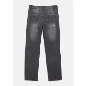 Jeans Straight a gamba dritta vita media effetto usurato bambino s.Oliver Pete image-2