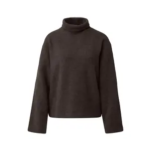 Women's Double Collar Relaxed Fit Sweatshirt s.Oliver image-0