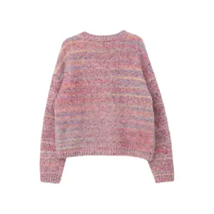 Pull en maille à col rond coupe ample fille s.Oliver image-1