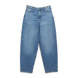 Jeans coupe regular Barrel Leg 5 poches femme s.Oliver image-0