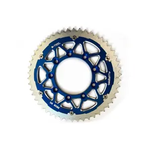 c-sb3505-tm52-bk-bl-motorrad-anti-schmutz-krone-aus-bi-metall-s-teel-tm-racing-520-silber-blau-52t