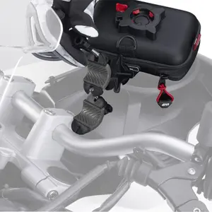 Tanklock iphone 6+/samsung galaxy 4 &amp; s6 motorcycle gps smartphone holder Givi image-2