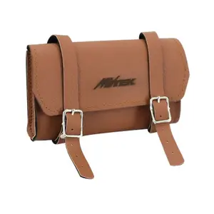 Sacoche de selle vélo style cuir P2R image-0