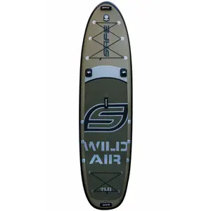 Stand up opblaasbare peddel Safe Waterman Wild Air  Fishing – 11’6 image-0