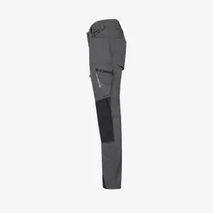 Comfortable Cargo Trousers with Functional Pockets, Reinforcements and Relaxed Fit Safety Jogger image-3