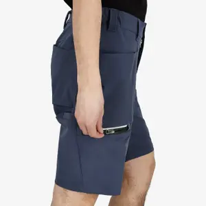 Comfortable Stretch Shorts with Multi-functional Pockets and Reflective Design Elements Safety Jogger image-3