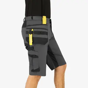 Short Comfortable and Functional with Holster Pockets and 4-Way Stretch in Carefully Selected Areas Safety Jogger image-4
