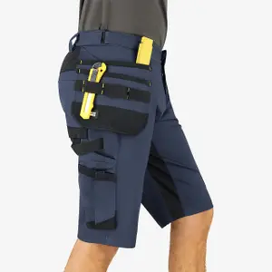 Short Comfortable and Functional with Holster Pockets and 4-Way Stretch in Carefully Selected Areas Safety Jogger image-4