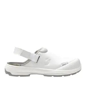Lightweight and Comfortable Metal-Free Work Clogs with Velcro Closure Safety Jogger image-0