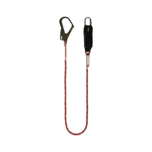 Safety Lanyard with Heavy-Duty Shock Absorber Safety Jogger image-0