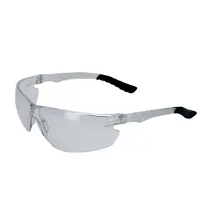 Lightweight Frameless Protective Glasses Safety Jogger Techno mirror image-0