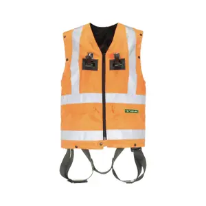 Basic Harness with Vest Safety Jogger Hi-Vis image-0