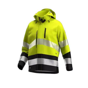 Αδιάβροχο μπουφάν softshell υψηλής ορατότητας Safety Jogger Works image-0